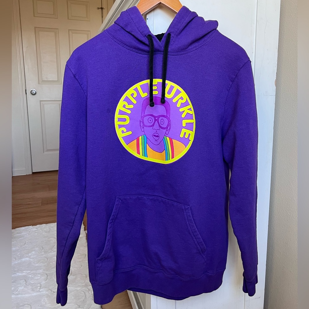 Purple urkle hoodie